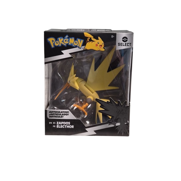 Pokemon Select Series 2 Zapdos Figure NIB - Picture 1 of 6